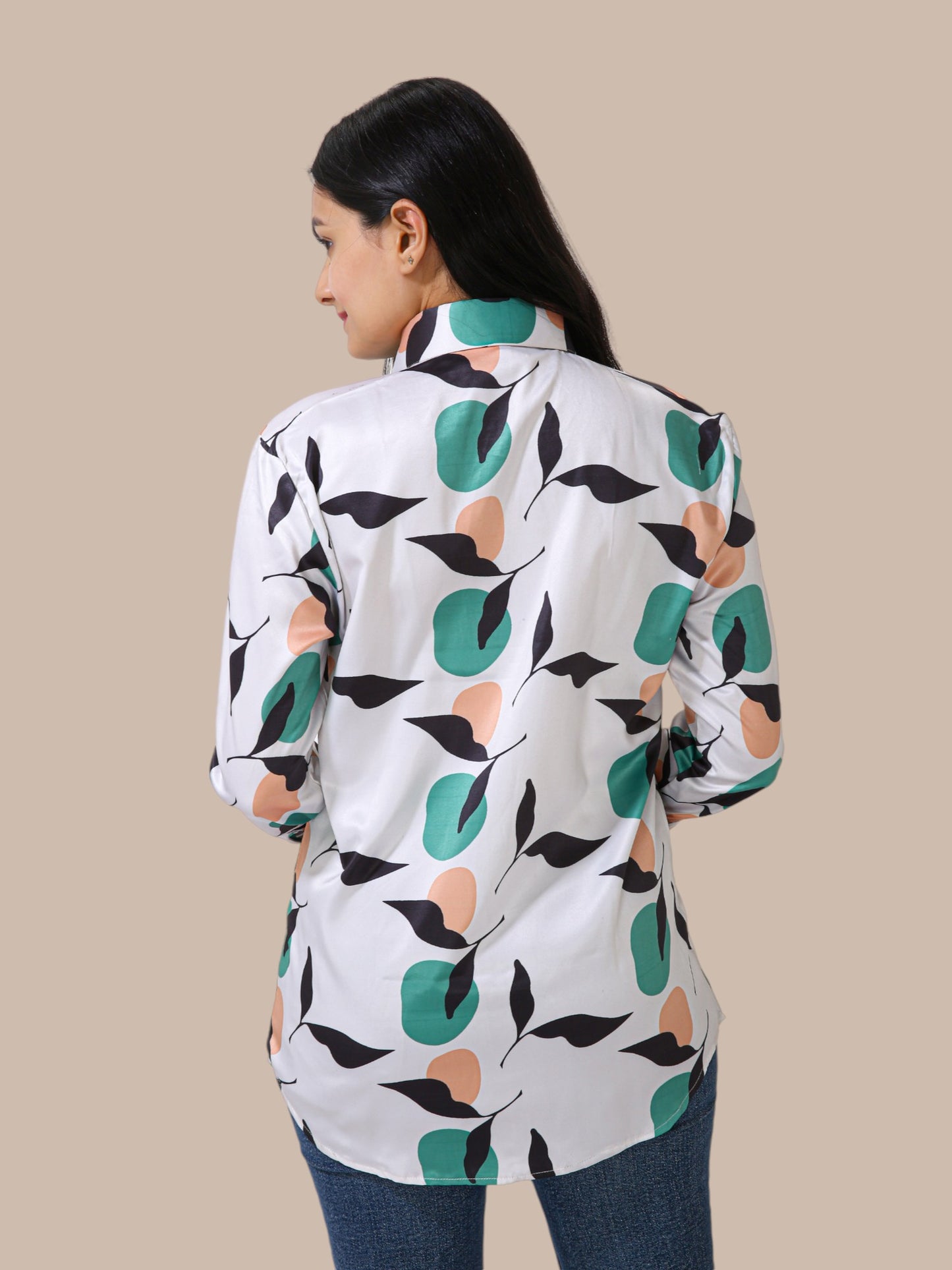 Classic Multi Colour Art Floral Shirt