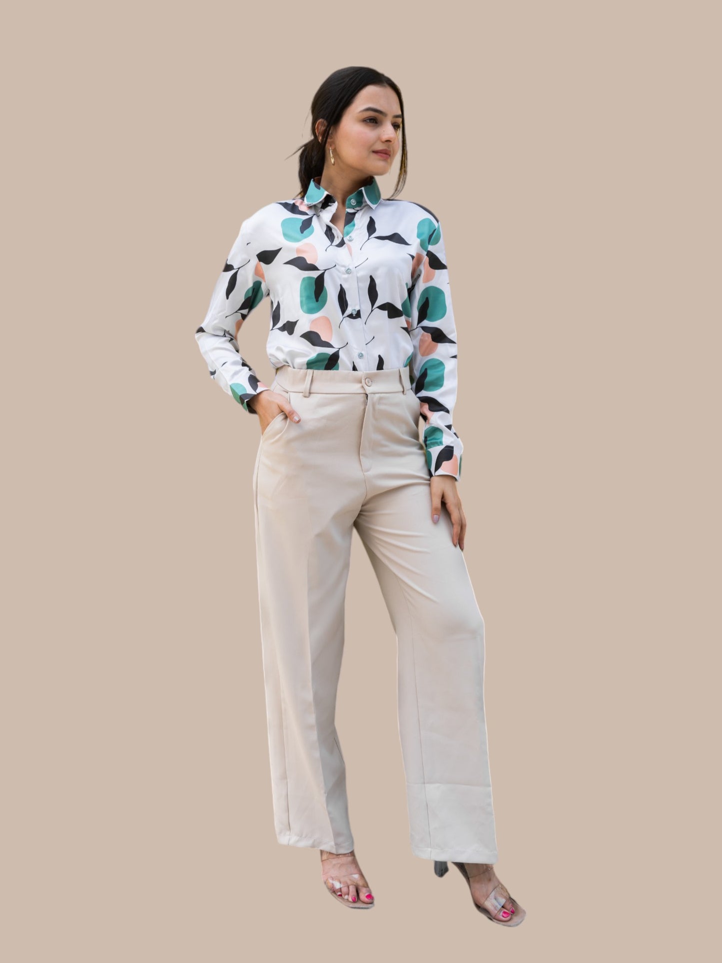 Classic Multi Colour Art Floral Shirt