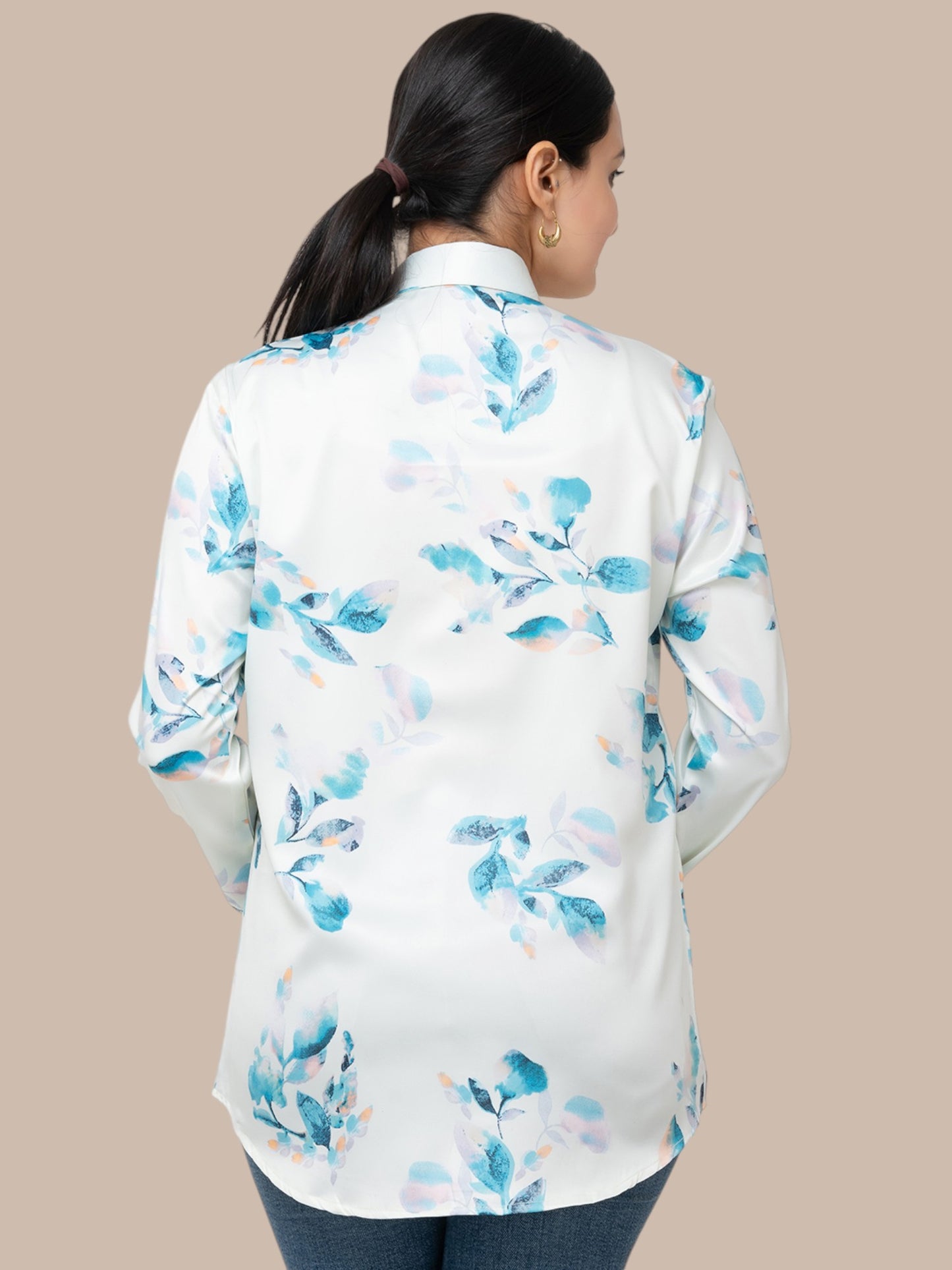 CLASSIC BLUE & WHITE FLORAL SHIRTS