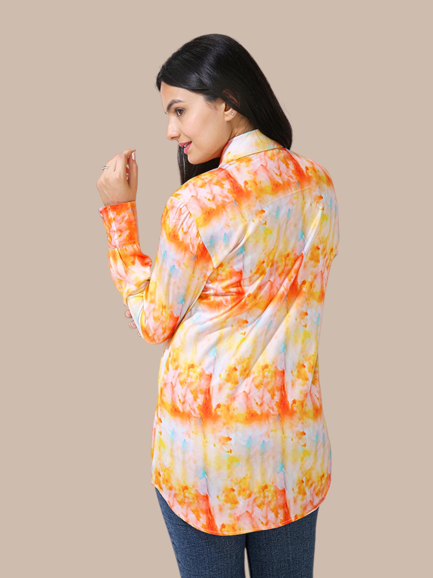 TIE & DYE REGULAR CASUAL SHIRTS