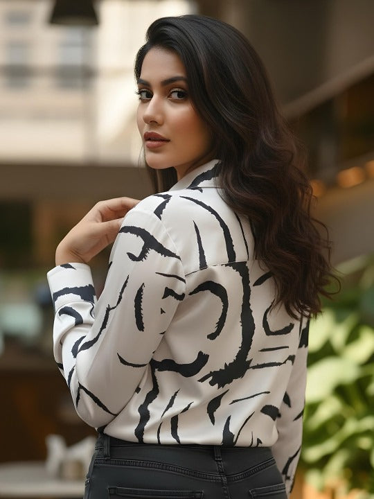 Midnight Ink Patterned Shirt