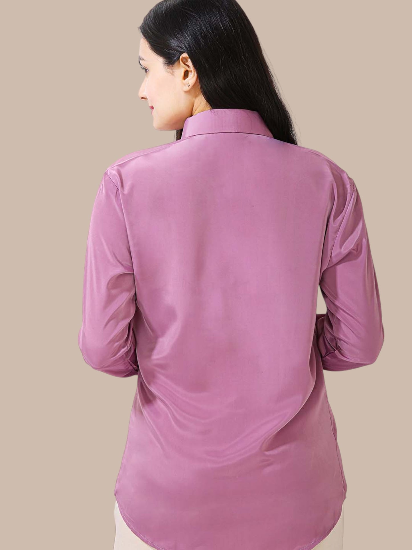 CLASSIC SOLID SHIRT-LAVENDER