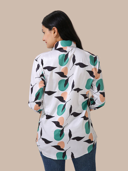 Classic Multi Colour Art Floral Shirt