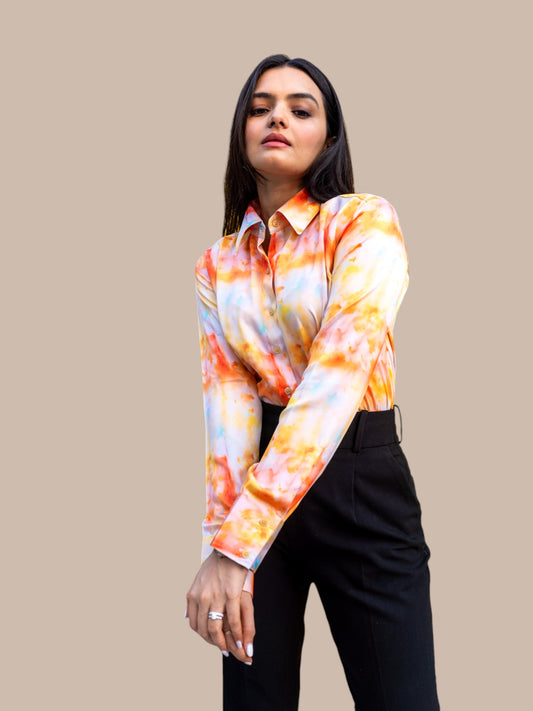TIE & DYE REGULAR CASUAL SHIRTS