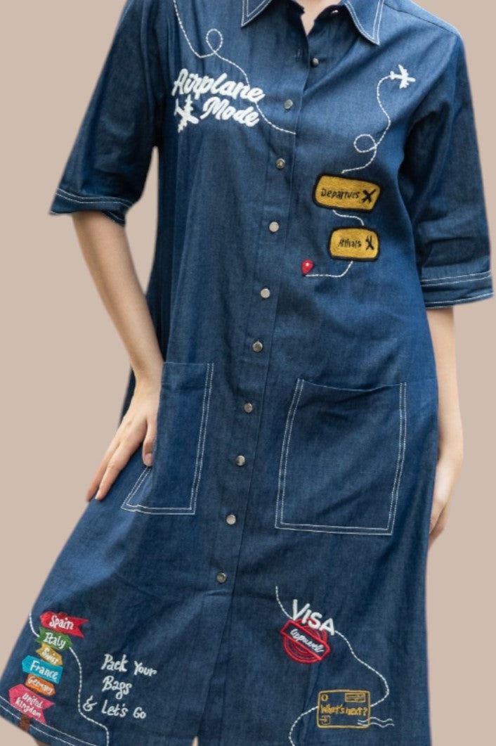 Dreamy Daze Blue Dress