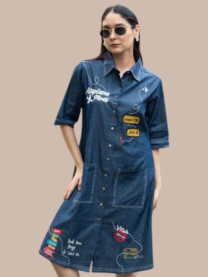 Dreamy Daze Blue Dress