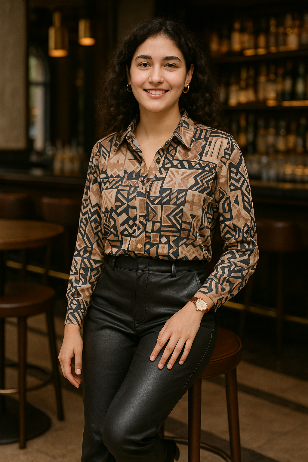 GeoTribe Pattern Shirt
