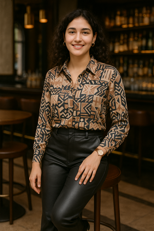 GeoTribe Pattern Shirt
