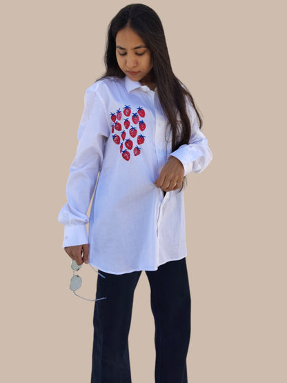A Strawberry Day Shirt For Women