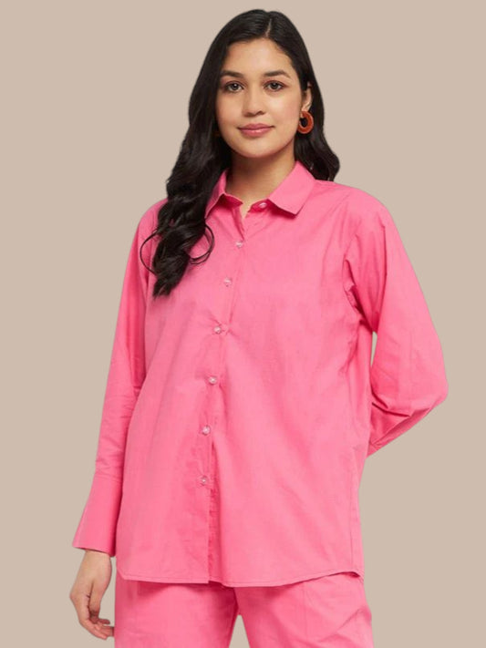 PINK BOY FRIEND SHIRT