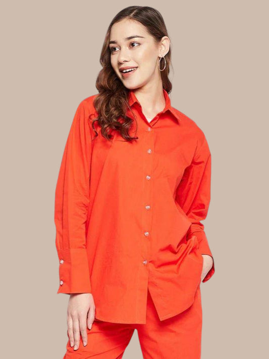 ORANGE BOY FRIEND SHIRT
