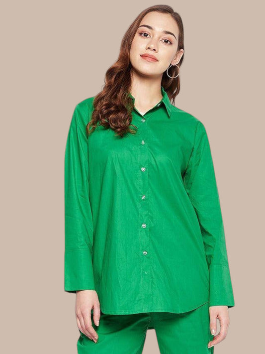 GREEN BOY FRIEND SHIRT