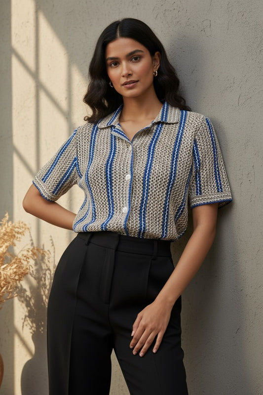Striped Weave Shirt