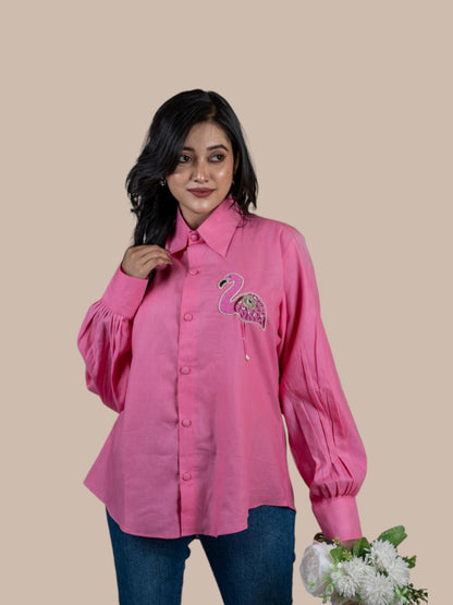 HAND EMBRIODERY SHIRT