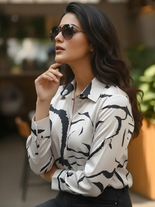 Midnight Ink Patterned Shirt
